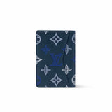 Monogram Shadow Blue Wallet