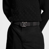 The All-Black 40mm Reversible Black Belt