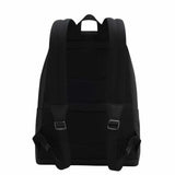 Monogram Foil Embossed Black Backpack