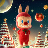 Mega Labubu Tec Winter Holiday 1000% Figurine