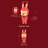Mega Labubu Tec Winter Holiday 1000% Figurine