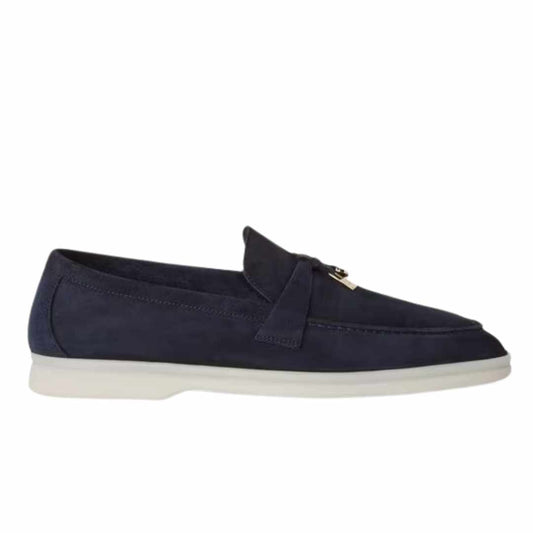 Summer Charms Walk Blue Melange Loafers