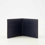 Vlogo Signature Leather Black Wallet