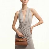 Noor Top Brown Handle Bag