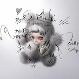 Skullpanda Punk Panda Plush Doll