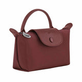 Le Pliage Burgundy Pouch