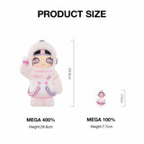 Mega Space Molly Sweet Message Bear 400% Figurine