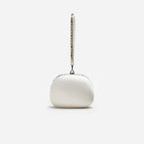 Crystal Top Handle Multi Clutch Bag