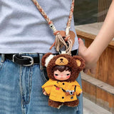 Hirono x Kodak Click Bear Plush Pendant