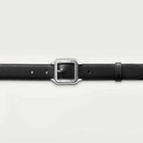 Palladium Buckle Santos Black/Brown Reversible Belt