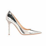 Abel Silver Pumps