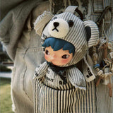 Hirono Freedom Island Plush Pendant