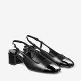 Mary Jane Elisa 45mm Black Pumps
