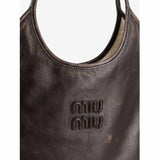 Ivy Leather Black Shoulder Bag