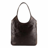 Ivy Leather Black Shoulder Bag