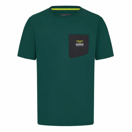 Pocket Logo Green T-Shirt