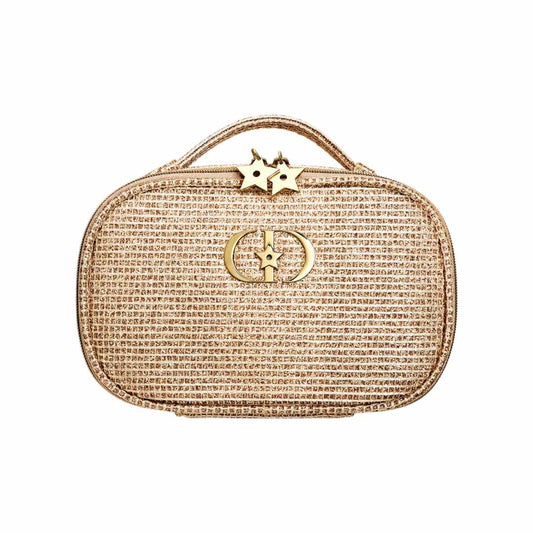 Woven Novelty Gold Bag