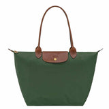 Le Pliage Anglais Green Large Shoulder Bag