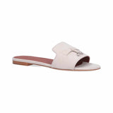 Summer Charms Pearl Powder Suede Slides