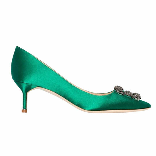 Hangisi Emerald Green 50mm Pumps