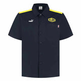 William Racing Mechanic Patch Blue Shirt