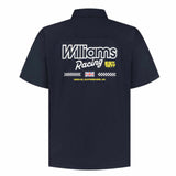 William Racing Mechanic Patch Blue Shirt