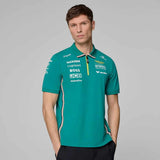 Logo Print Green 2025 Polo-Shirt