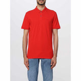 Logo Embroidered Red Polo-Shirt