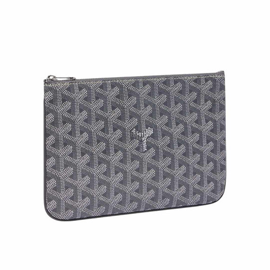 Sénat PM Grey Clutch Bag