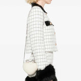 Pearl Heart Clutch Bag