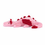 Jellycat Heart Dragon Pink Plush Toy