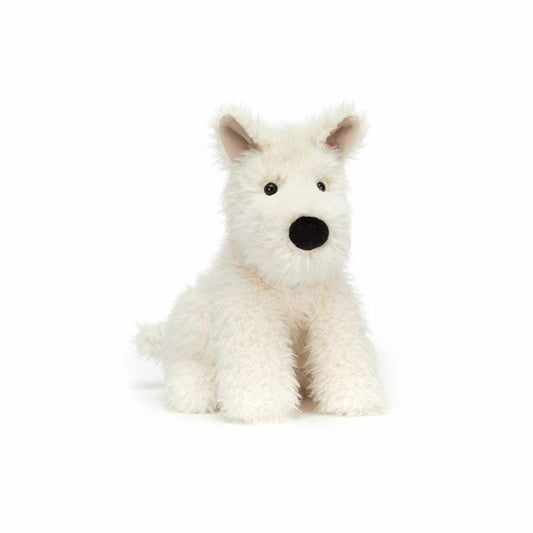 Jellycat Scottie Dog White Plush Toy
