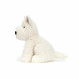 Jellycat Scottie Dog White Plush Toy