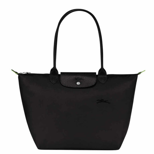 Le Pliage Black Large Shoulder Bag
