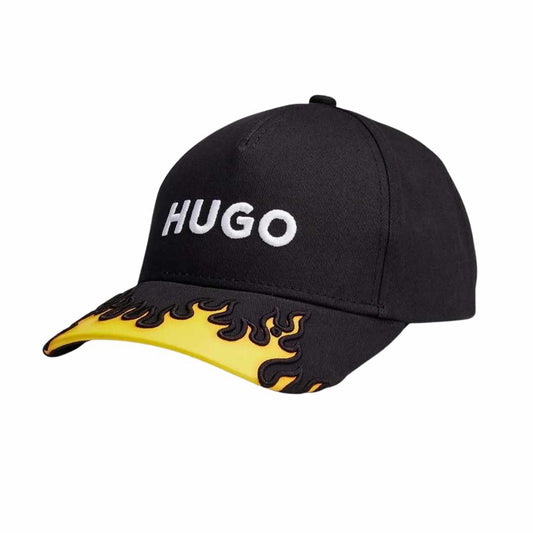 Yellow Flame Black Cap