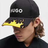 Yellow Flame Black Cap