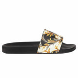 Anchantus Print Black Slides