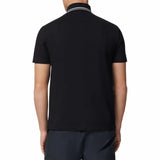 Barocco Print Black Polo-Shirt