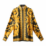 Barocco Medusa Gold Shirt