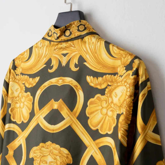 Barocco Medusa Gold Shirt