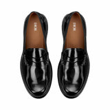 Smooth Calfskin Carlo Black Loafers