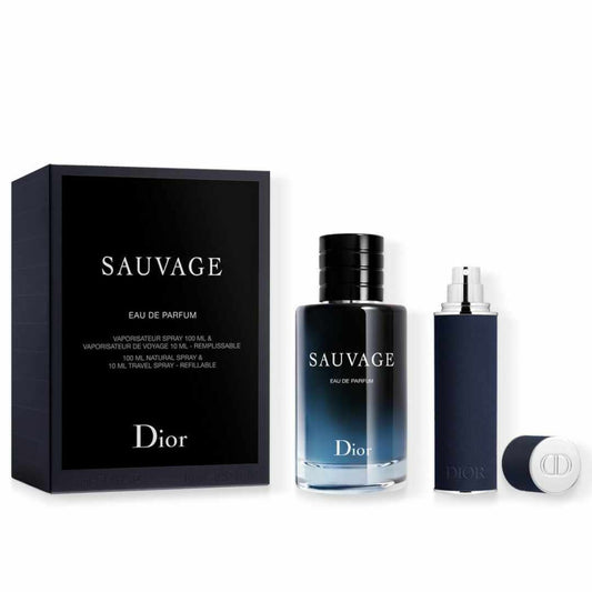 Sauvage 100ml Eau De Parfum & Travel Spray Perfume Set