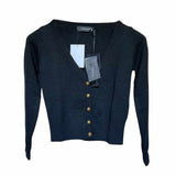 Essential Serie Knitted Black Sweater