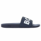 Logo Embossed Blue Slides