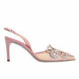 Veneziana Pointed-Toe 75mm Slingback Pumps