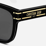 Signature S7F Black Square Sunglasses