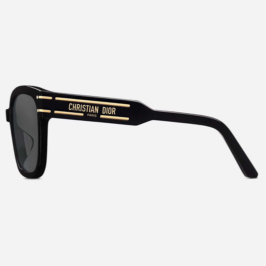 Signature S7F Black Square Sunglasses
