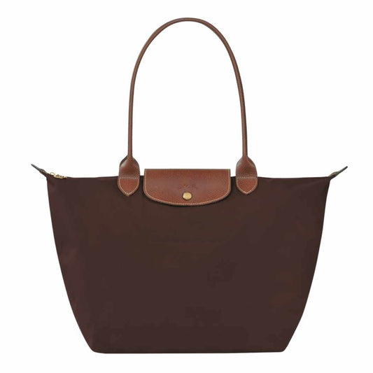 Le Pliage Ebony Large Shoulder Bag