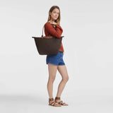 Le Pliage Ebony Large Shoulder Bag