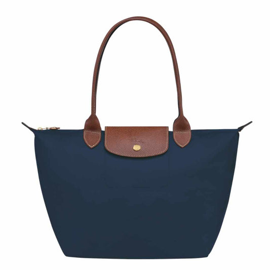 Le Pliage Navy Large Shoulder Bag